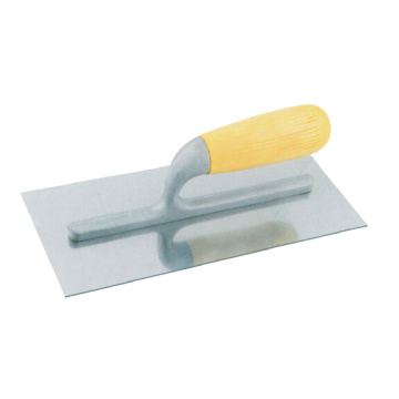 Wooden Handle Carbon Steel Platering Trowel